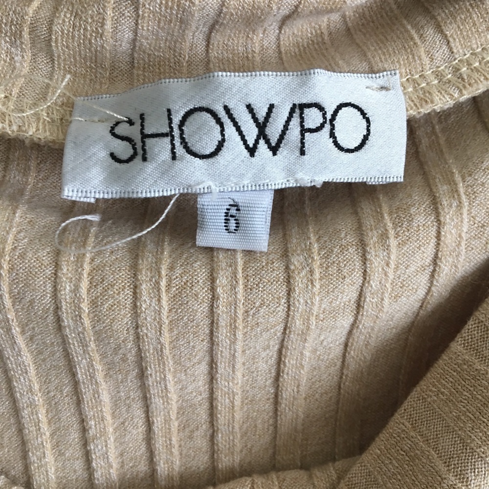 Showpo Ribbed Crop - Picture 4 of 5